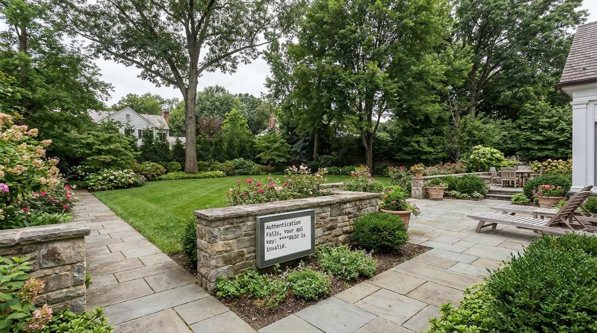 Authentication Fails, Your api key: ****8b2d is invalid