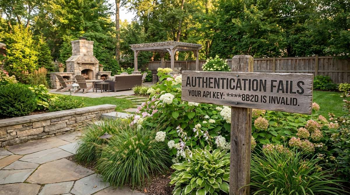 Authentication Fails, Your api key: ****8b2d is invalid