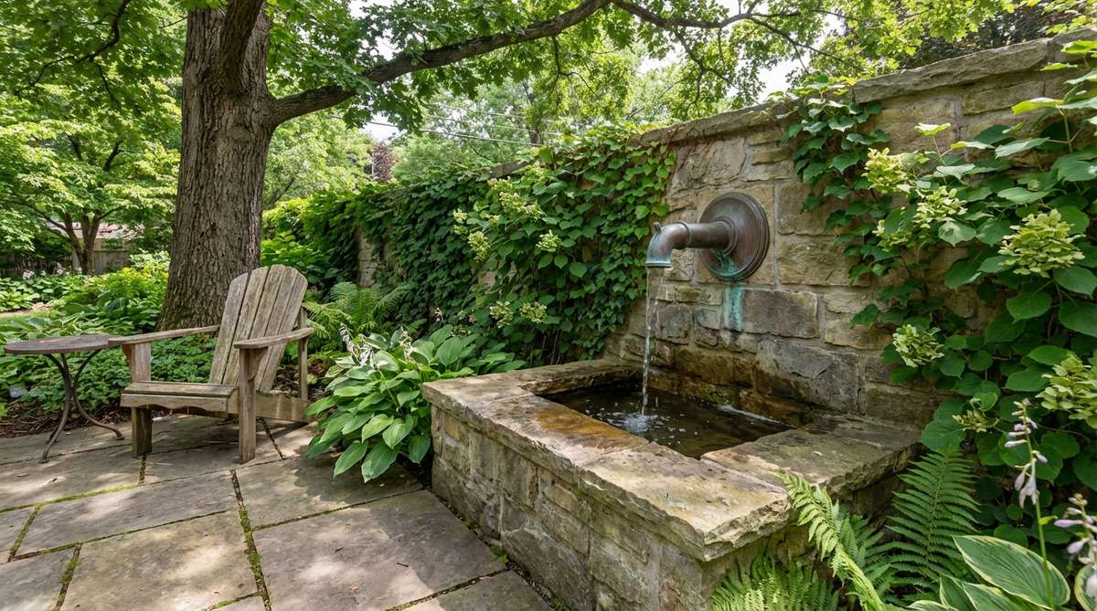wall mounted spout
