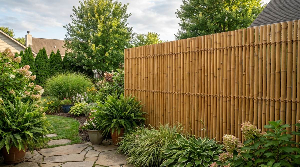bamboo privacy screen