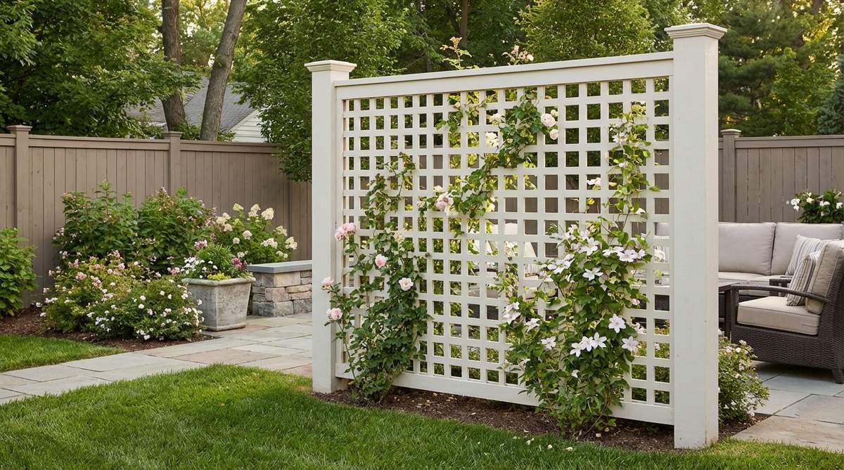lattice panel screens