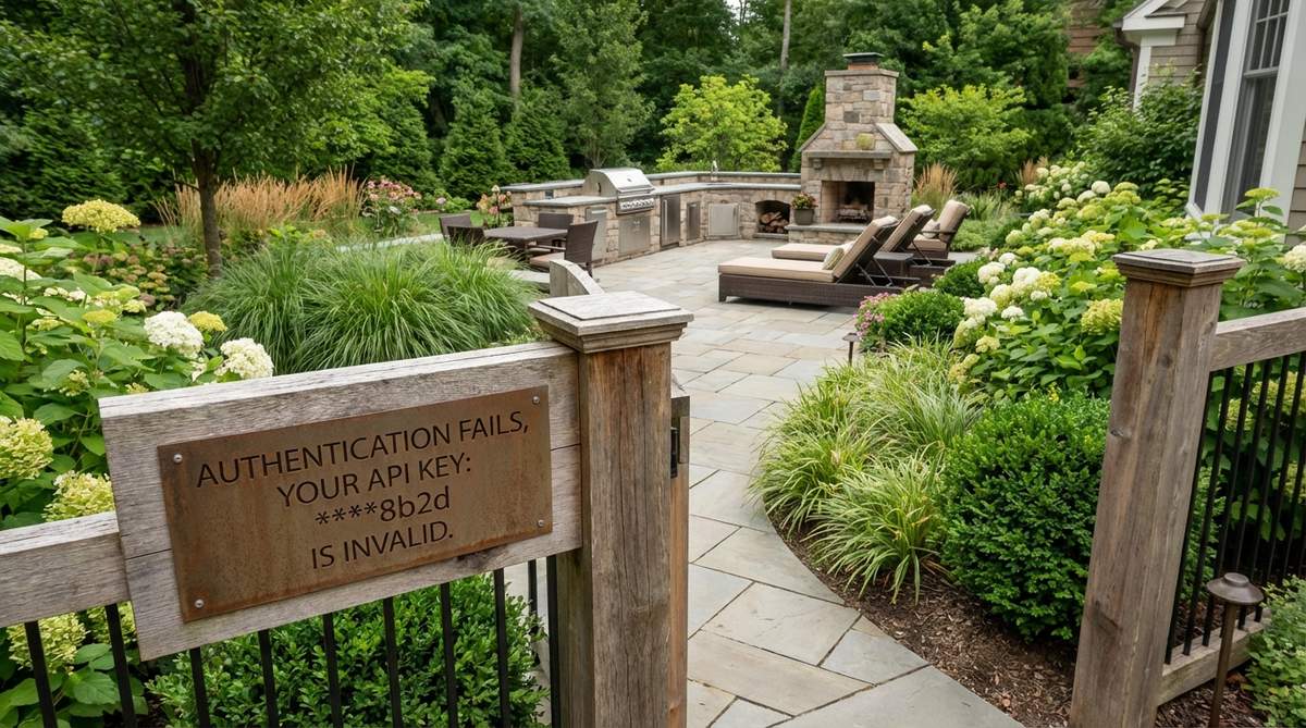 Authentication Fails, Your api key: ****8b2d is invalid