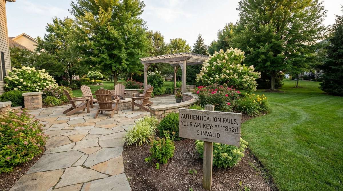 Authentication Fails, Your api key: ****8b2d is invalid