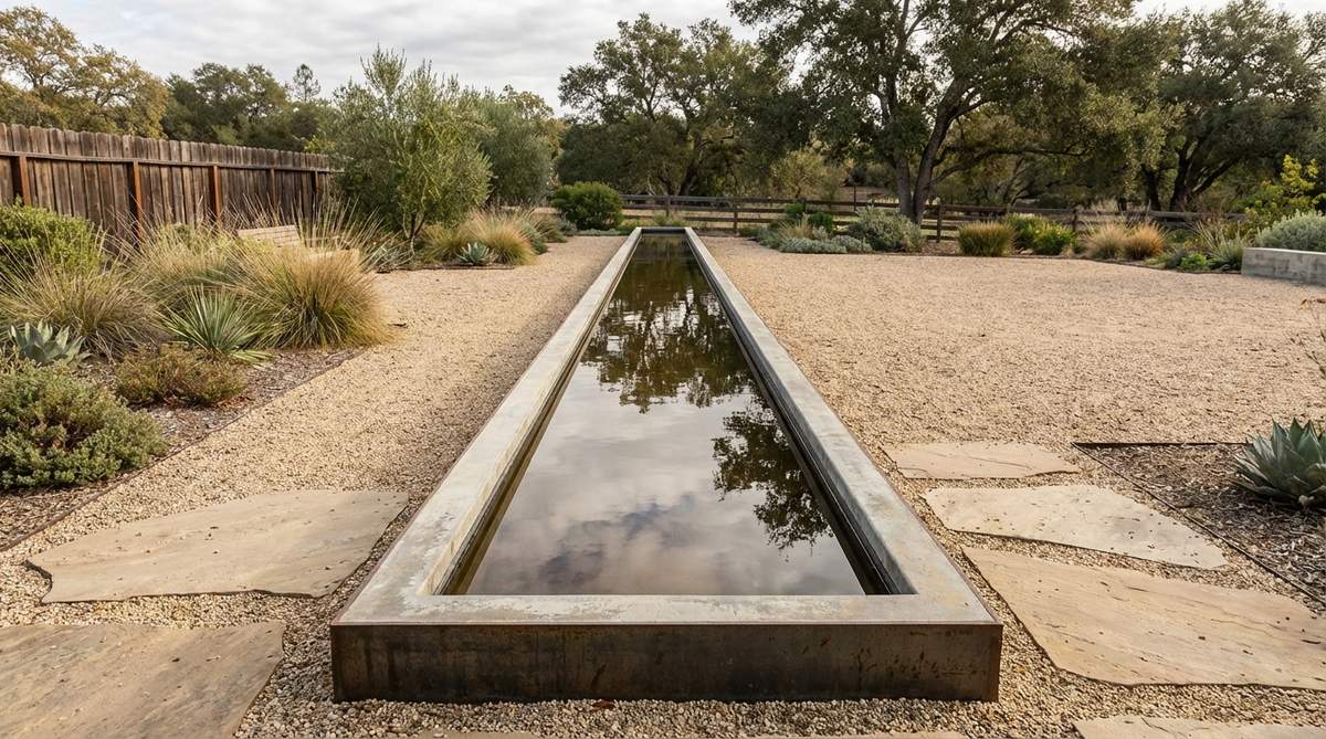 linear water channels