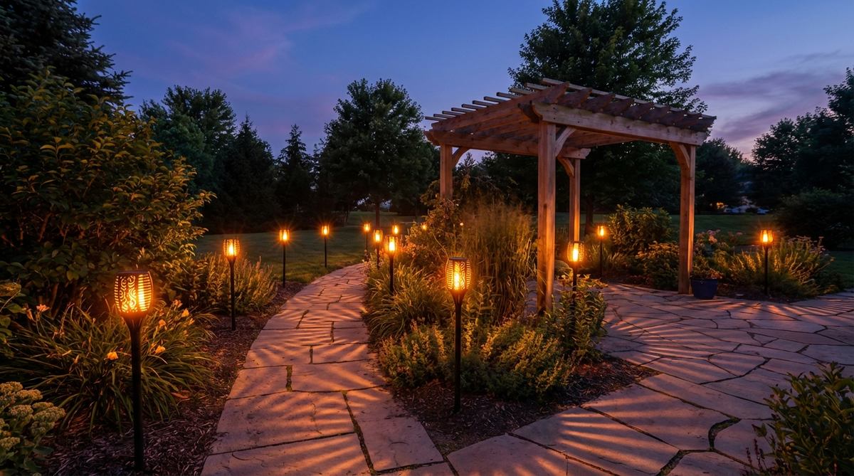 flame effect torches