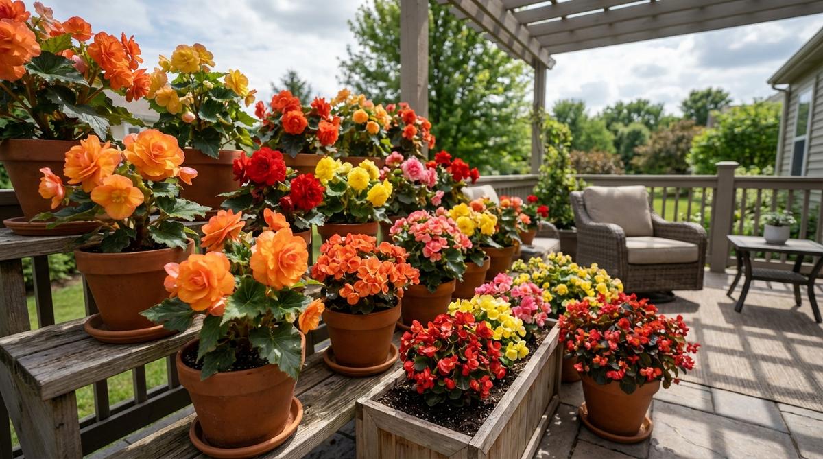 begonias