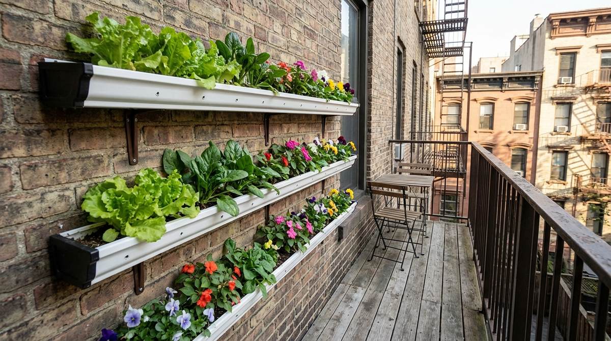 gutter garden channels