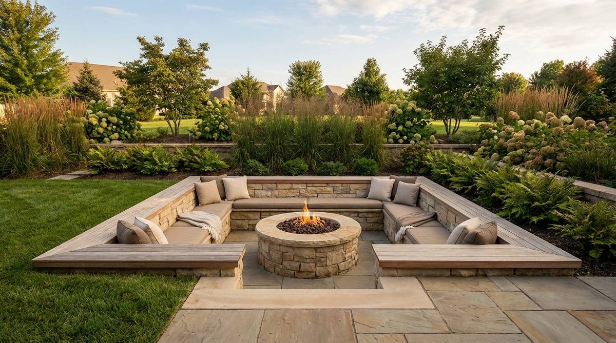 sunken conversation pit