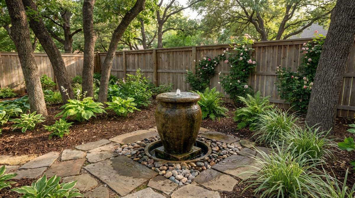 bubbling urn fountains