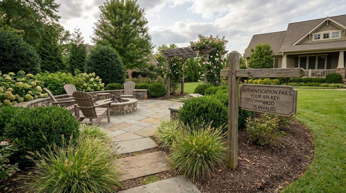 Authentication Fails, Your api key: ****8b2d is invalid