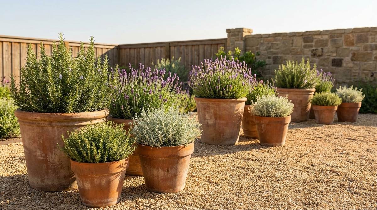 terracotta pot collection