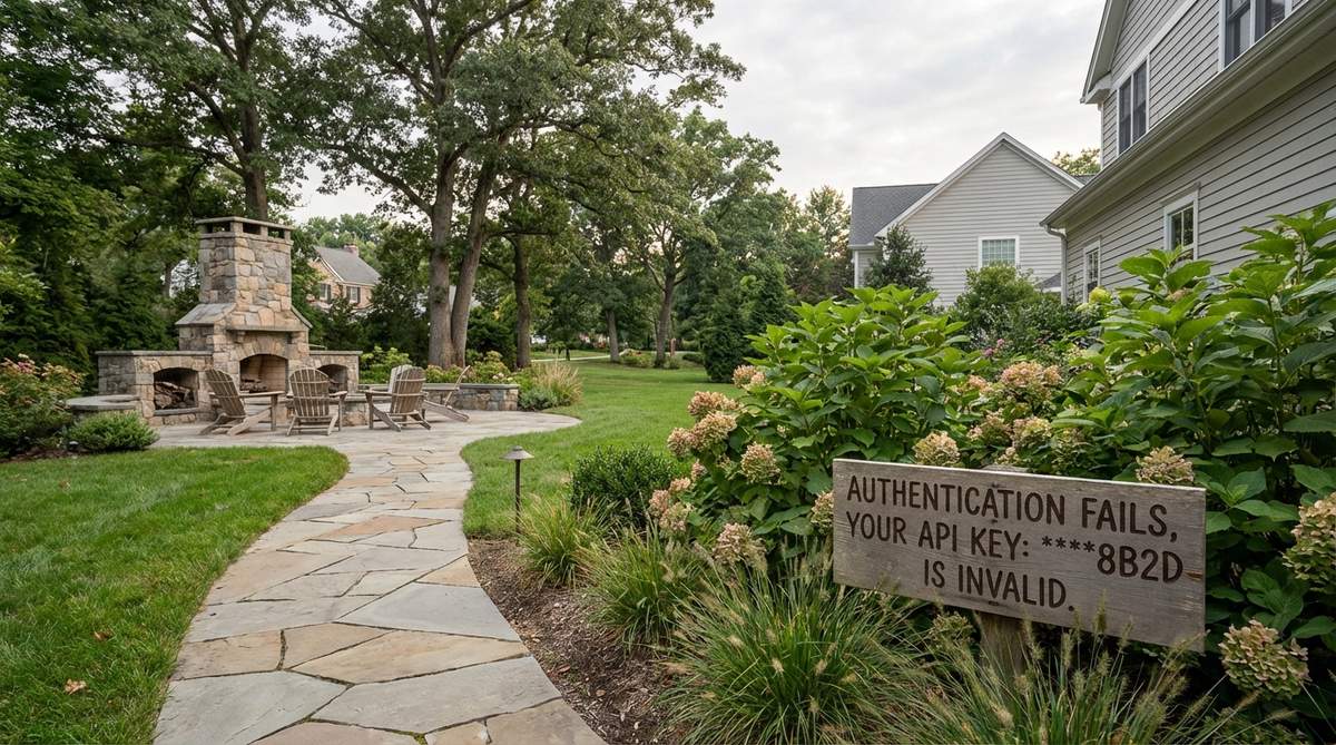 Authentication Fails, Your api key: ****8b2d is invalid