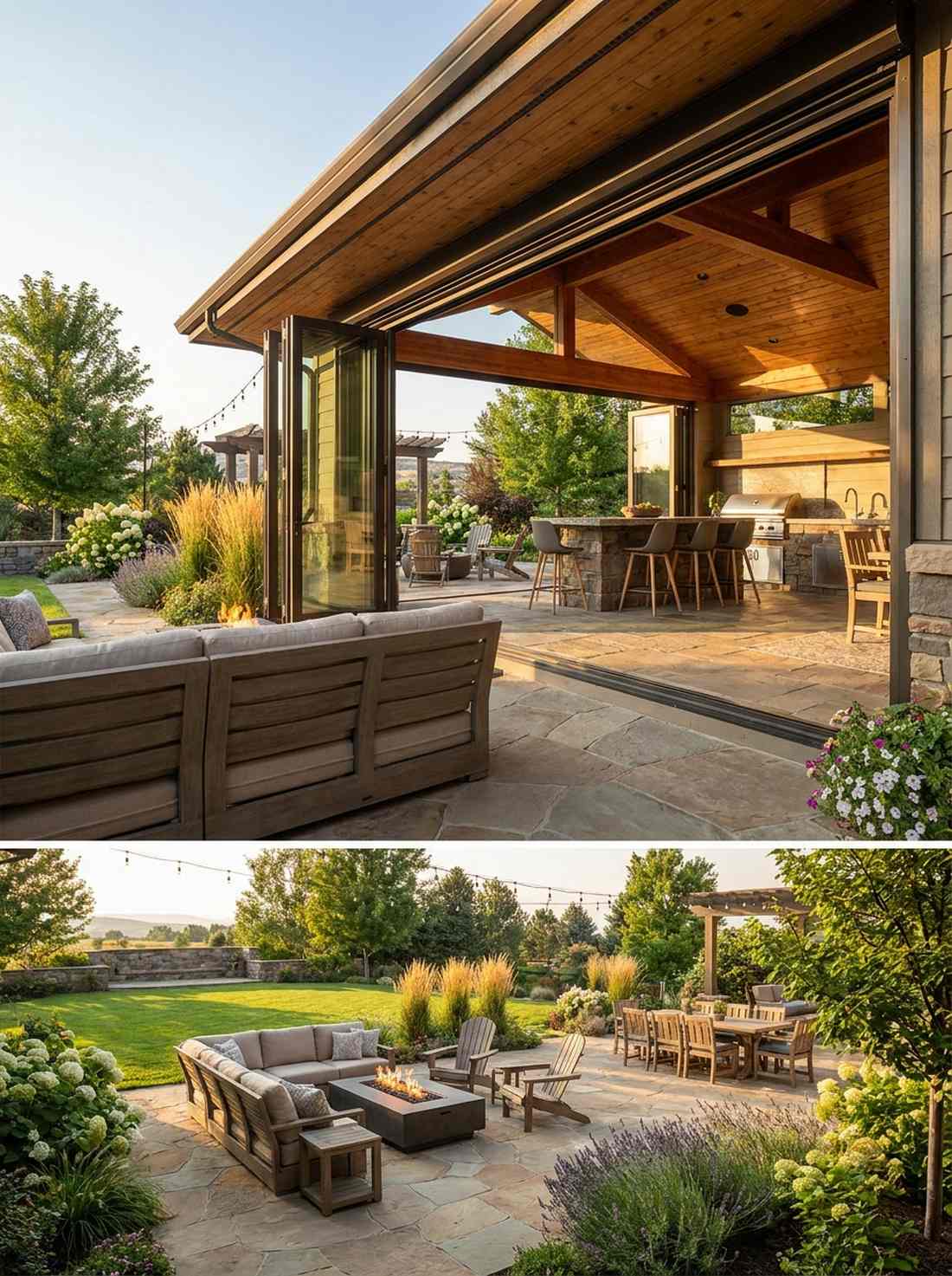 bi fold glass wall system