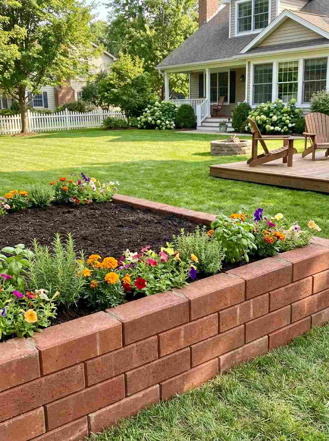 double stacked raised bed