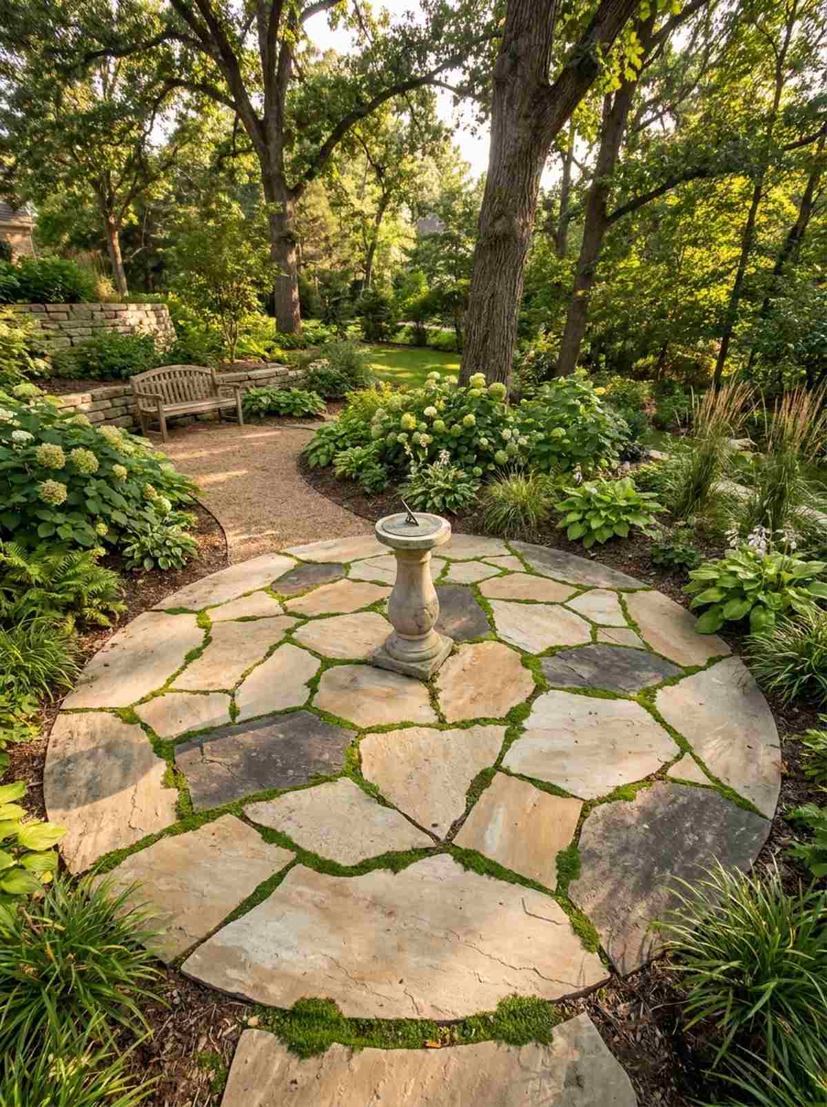 flagstone medallions