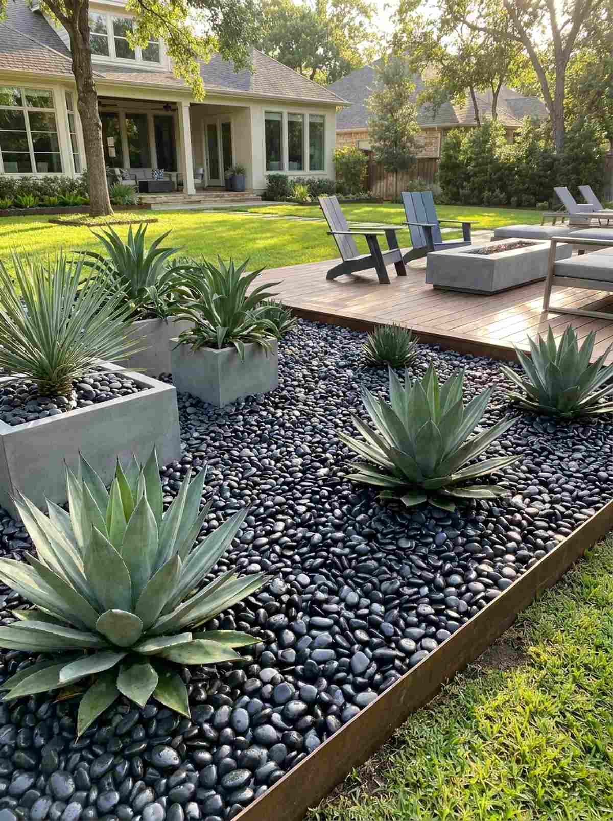mexican beach pebble ground cover