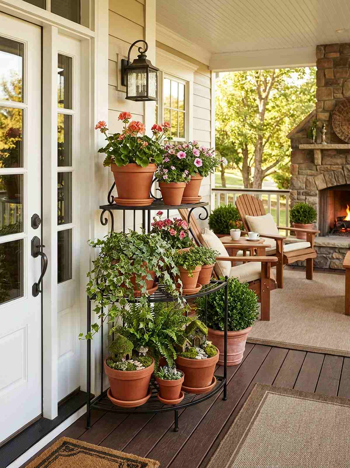 plant stand tiered display