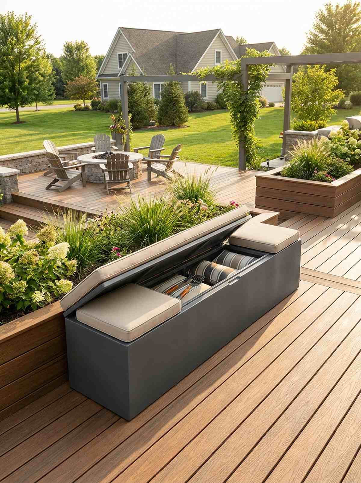 storage bench seating