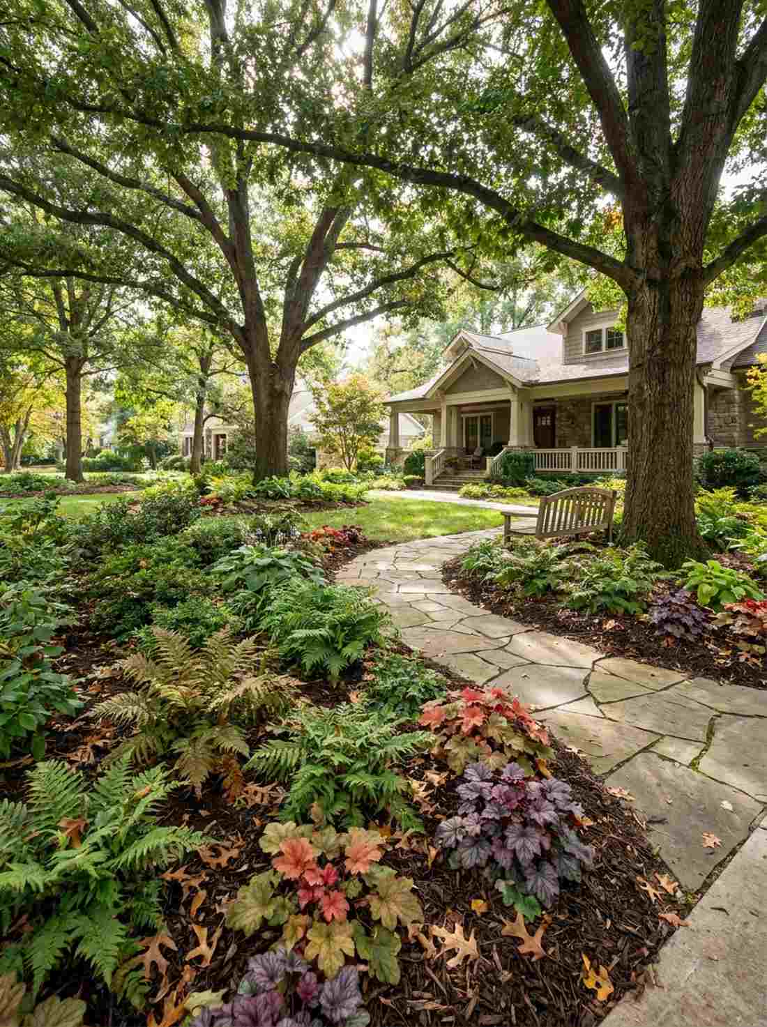 woodland edge garden