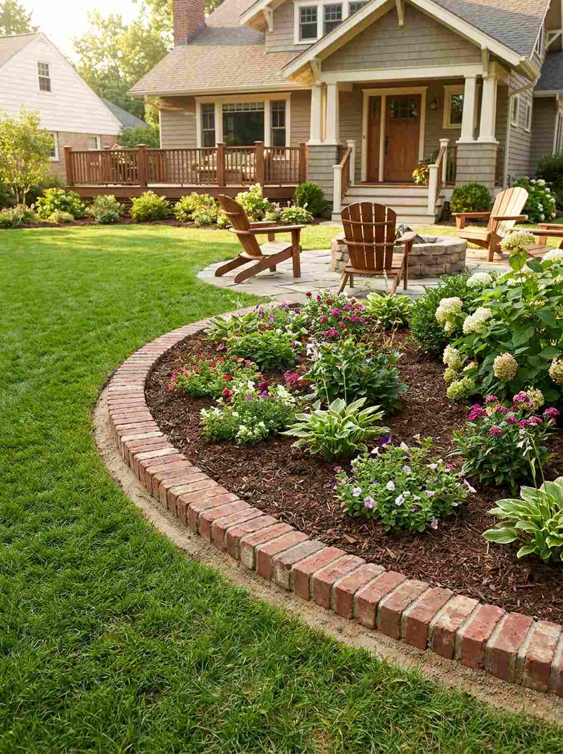 brick or stone edging