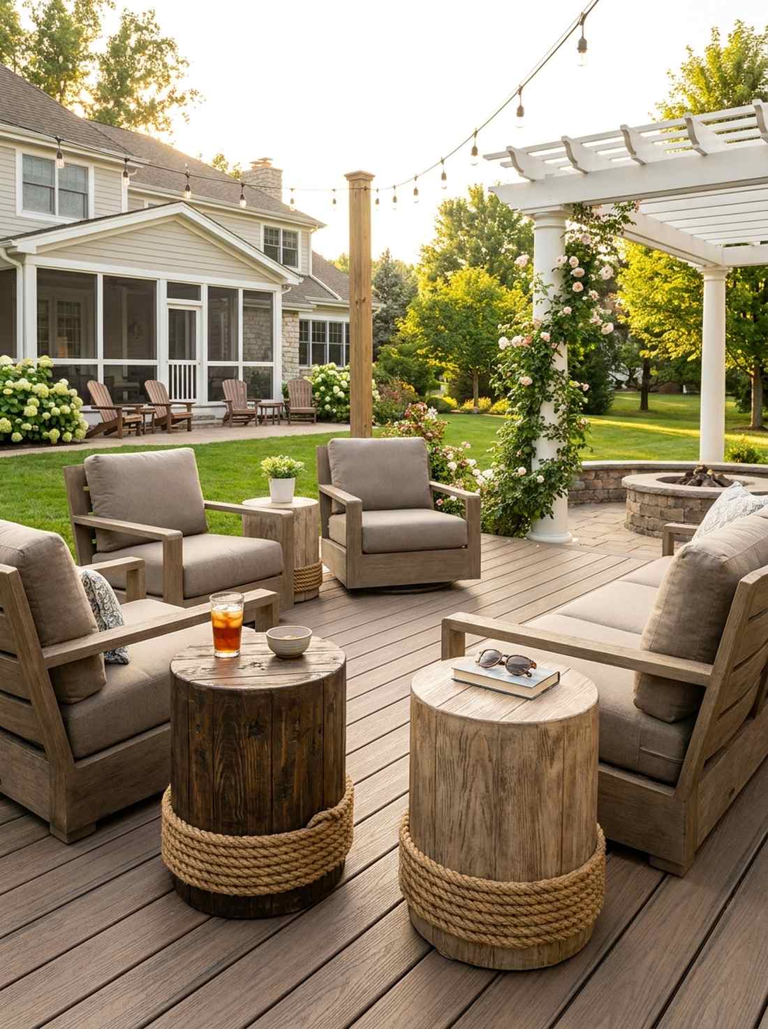 capstan side tables