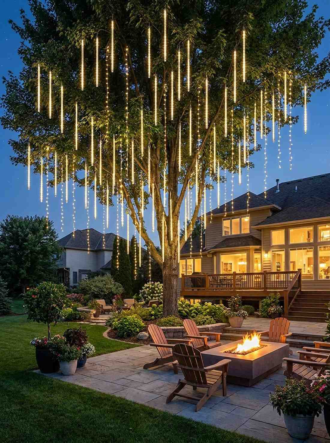 cascade waterfall lighting