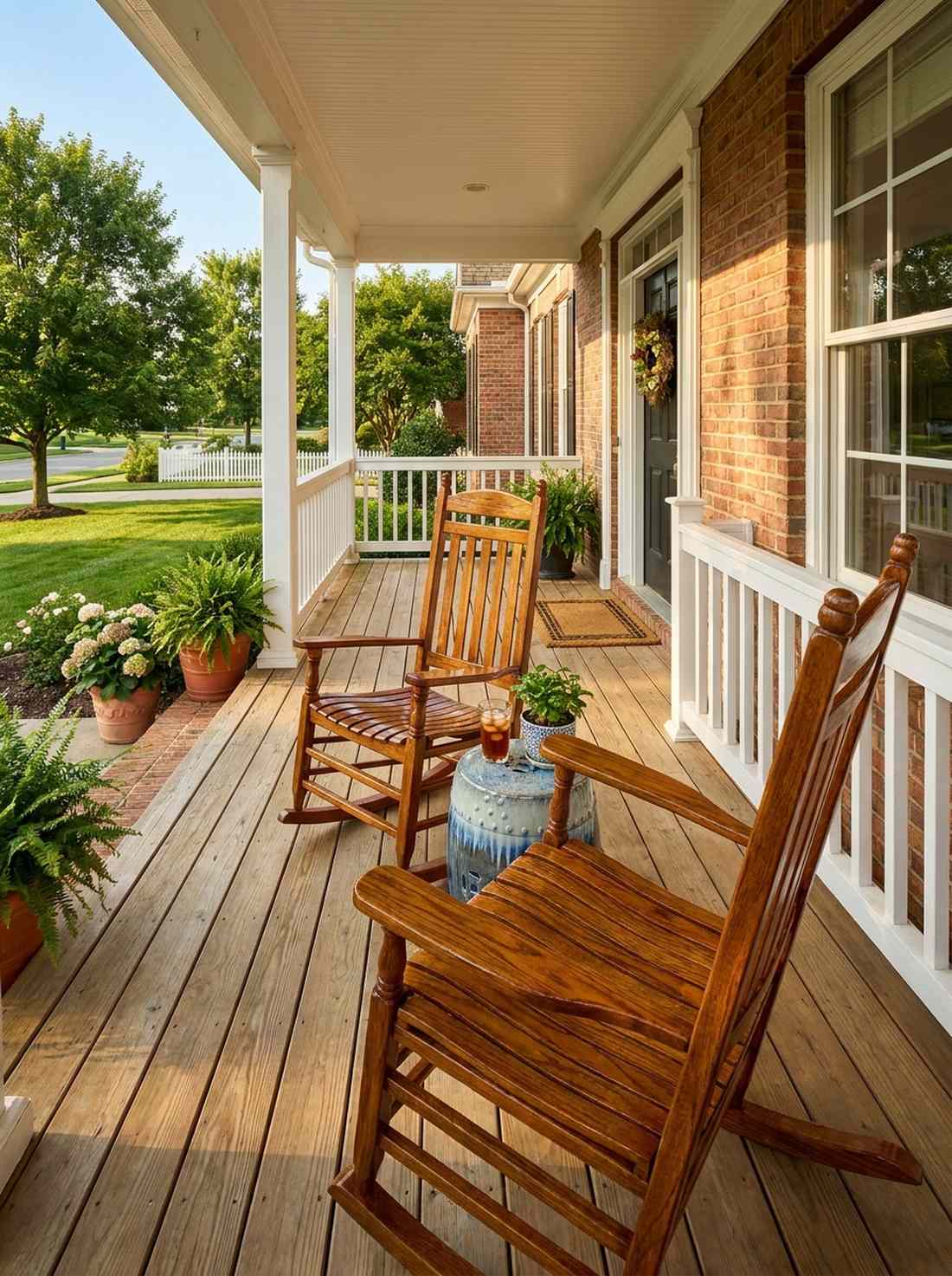 double rocking chairs
