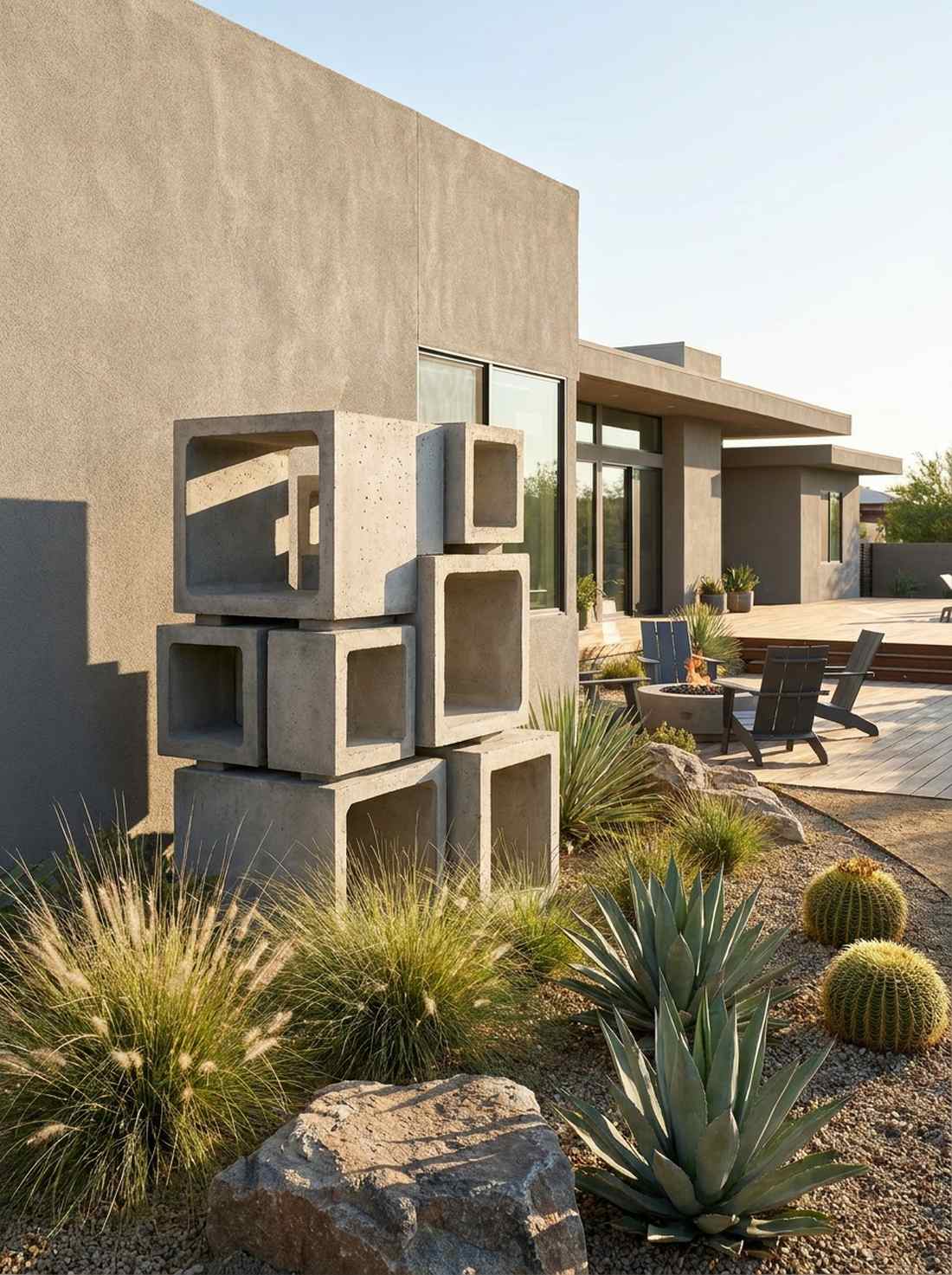geometric cube stacks