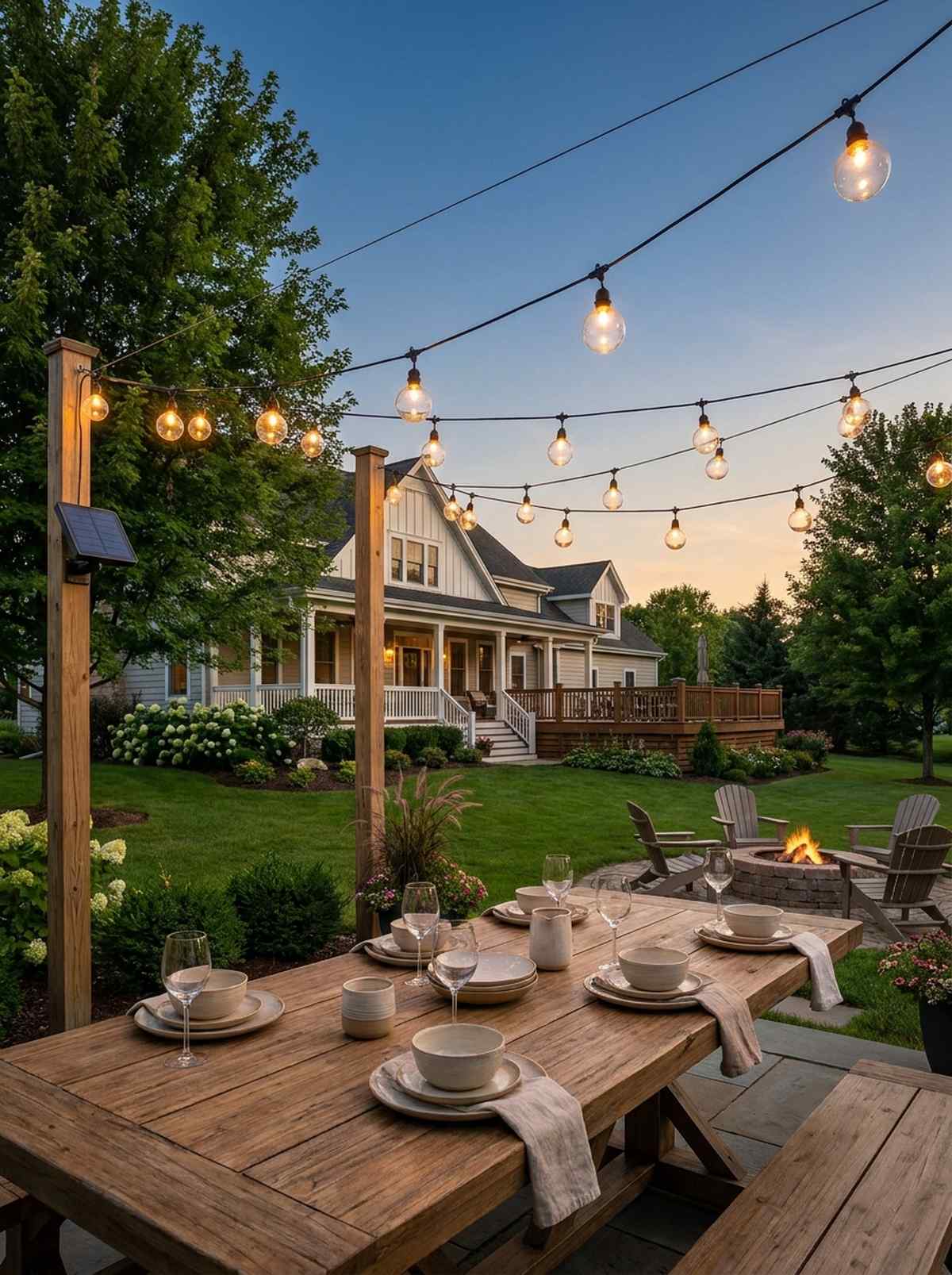 solar string globe lights