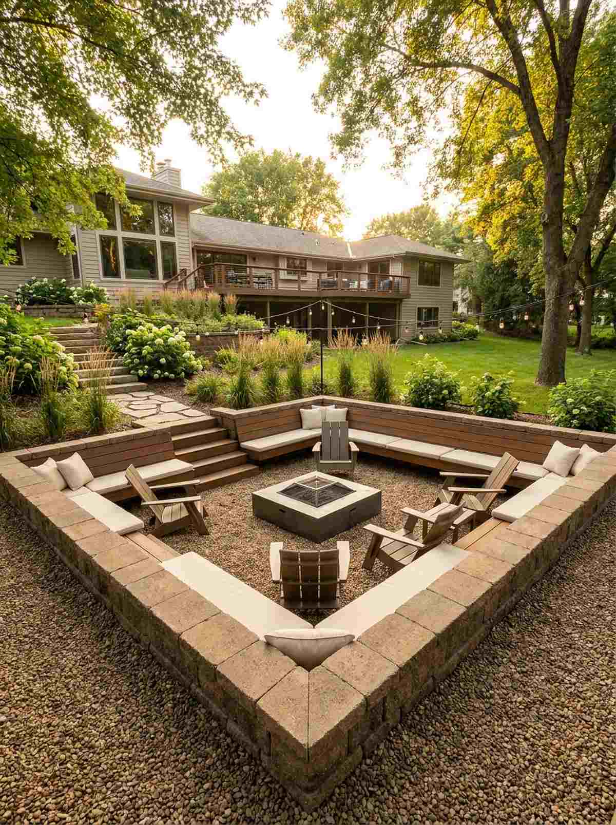 sunken conversation pit
