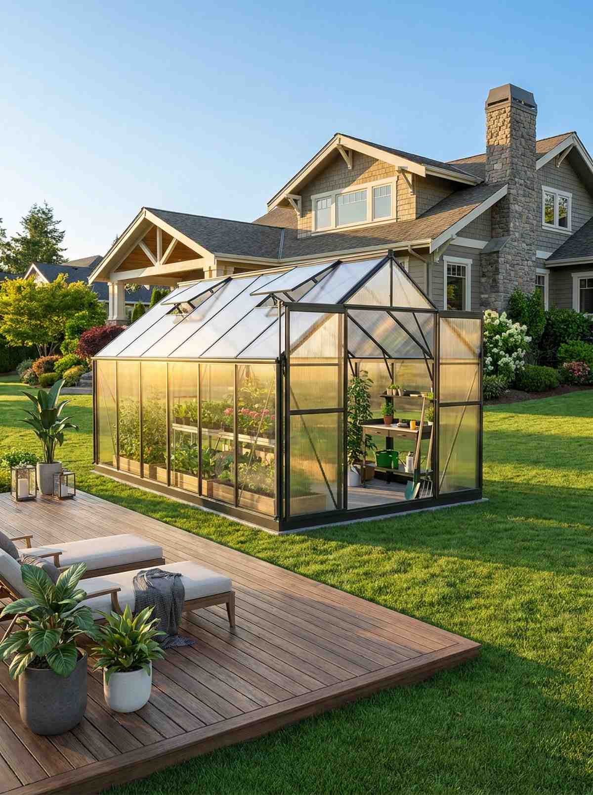 twin wall acrylic greenhouse