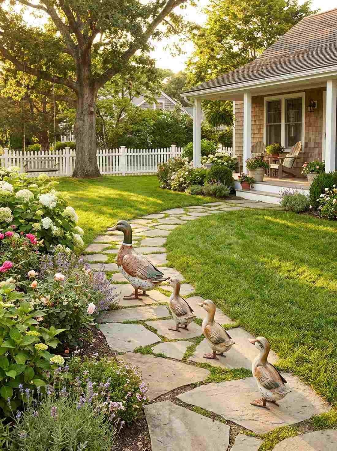 duck family parade