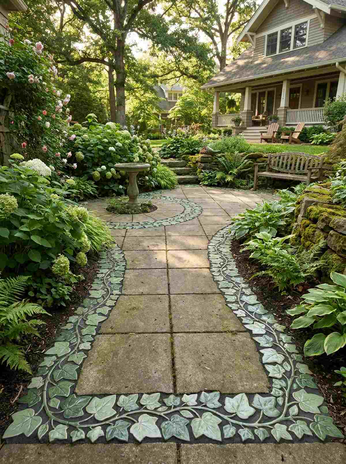 ivy vine border
