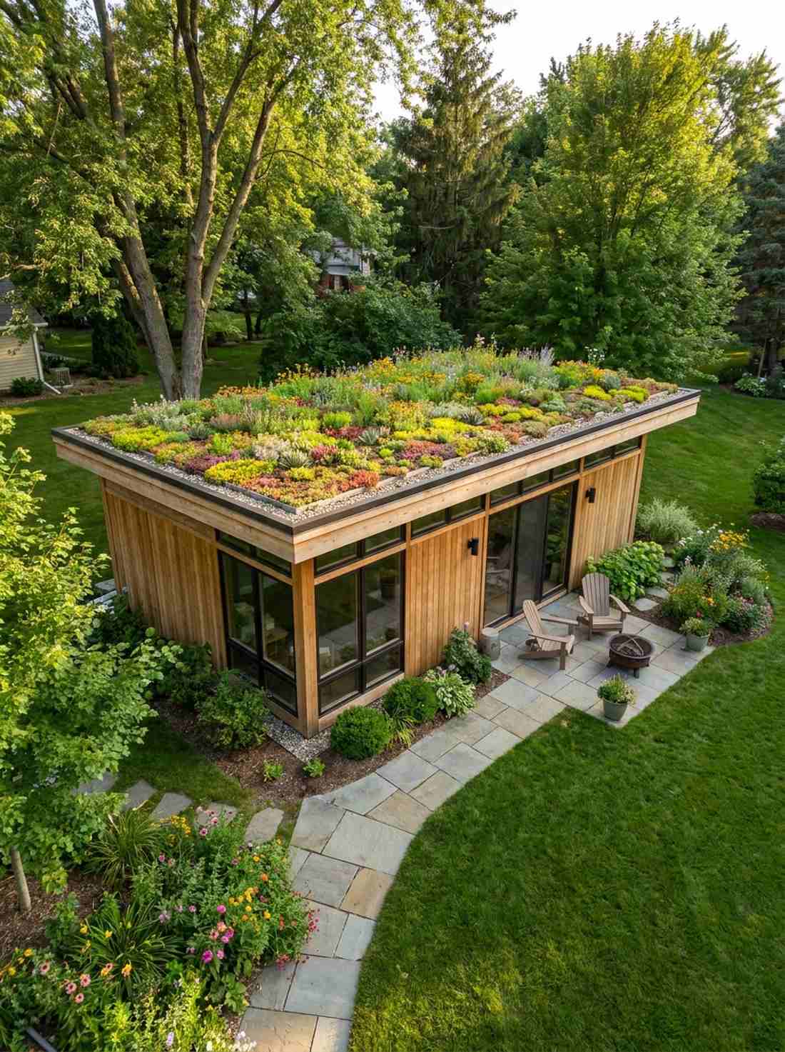 living green roof studio