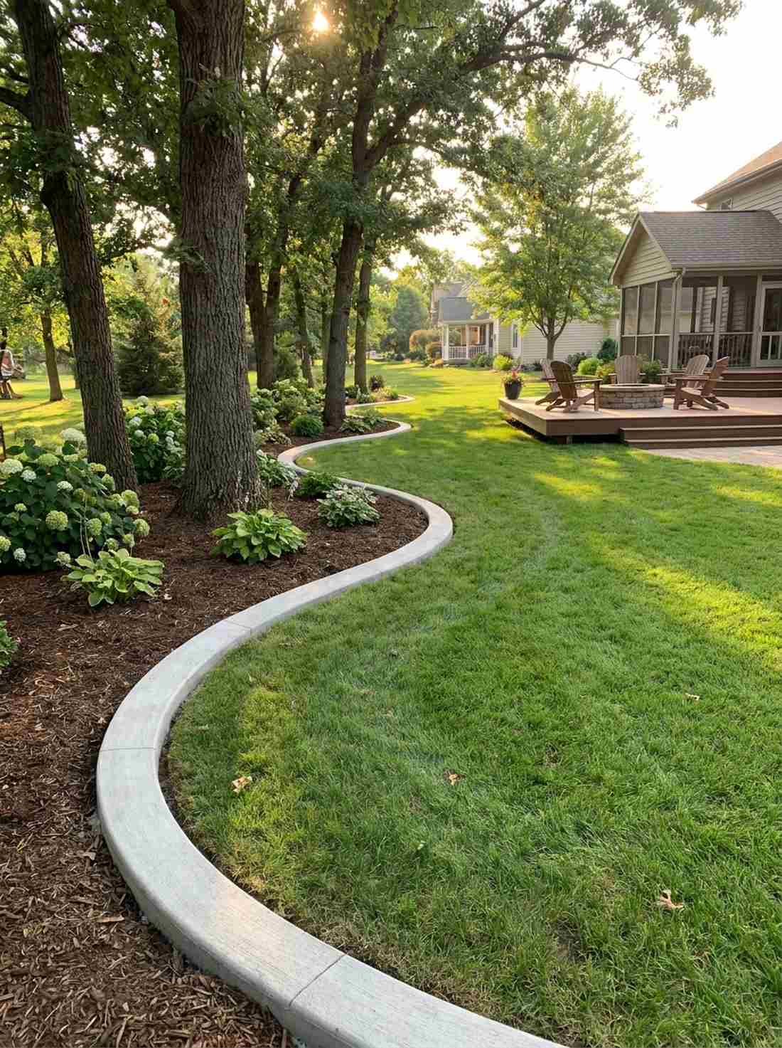 poured in place curbing