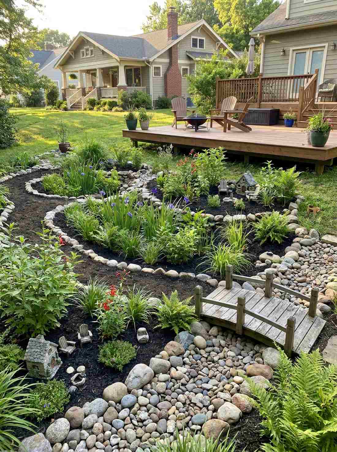 rain garden terraces