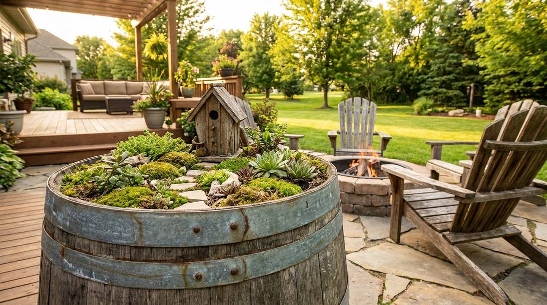12 rustic garden decor vertical