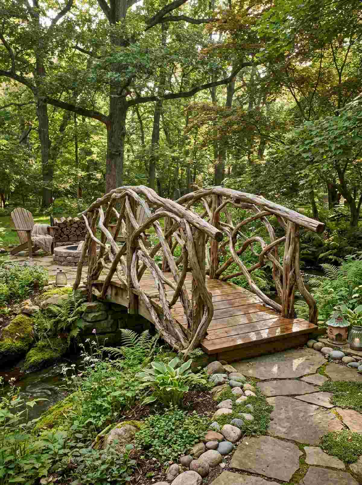 branch rail organic bridge