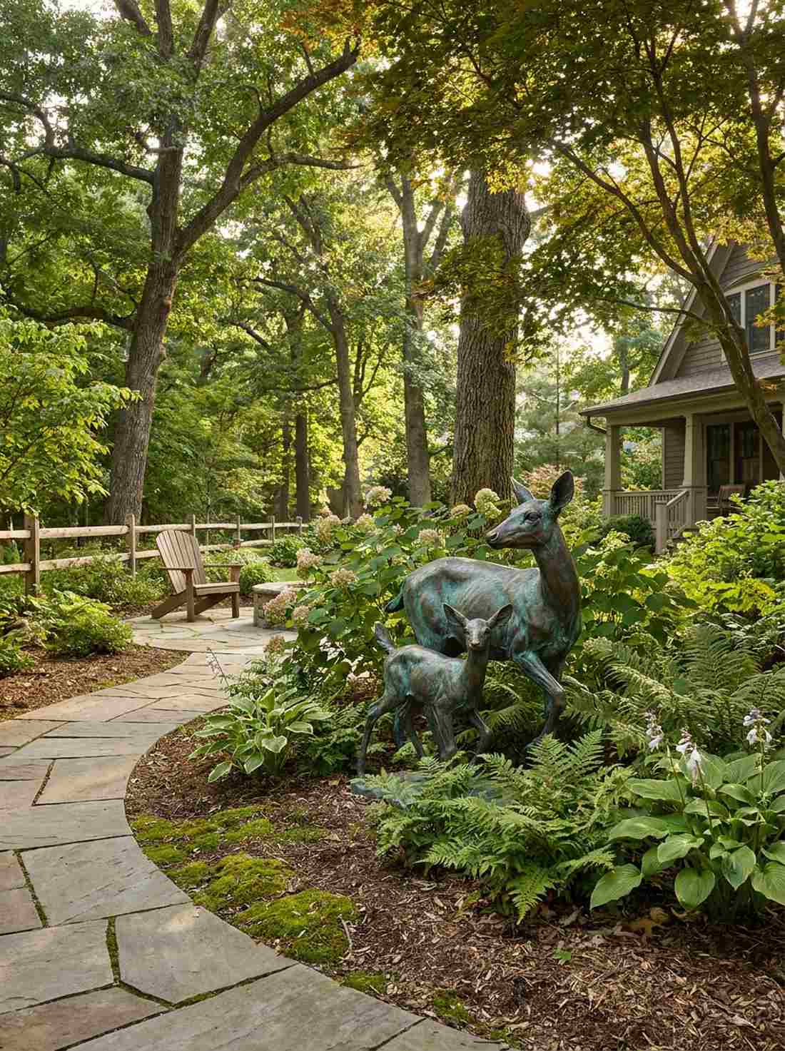 bronze animal sculptures