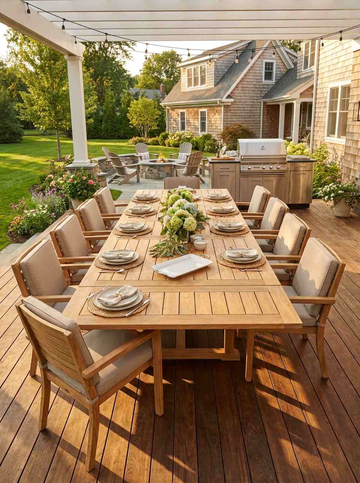 butterfly leaf teak extension table
