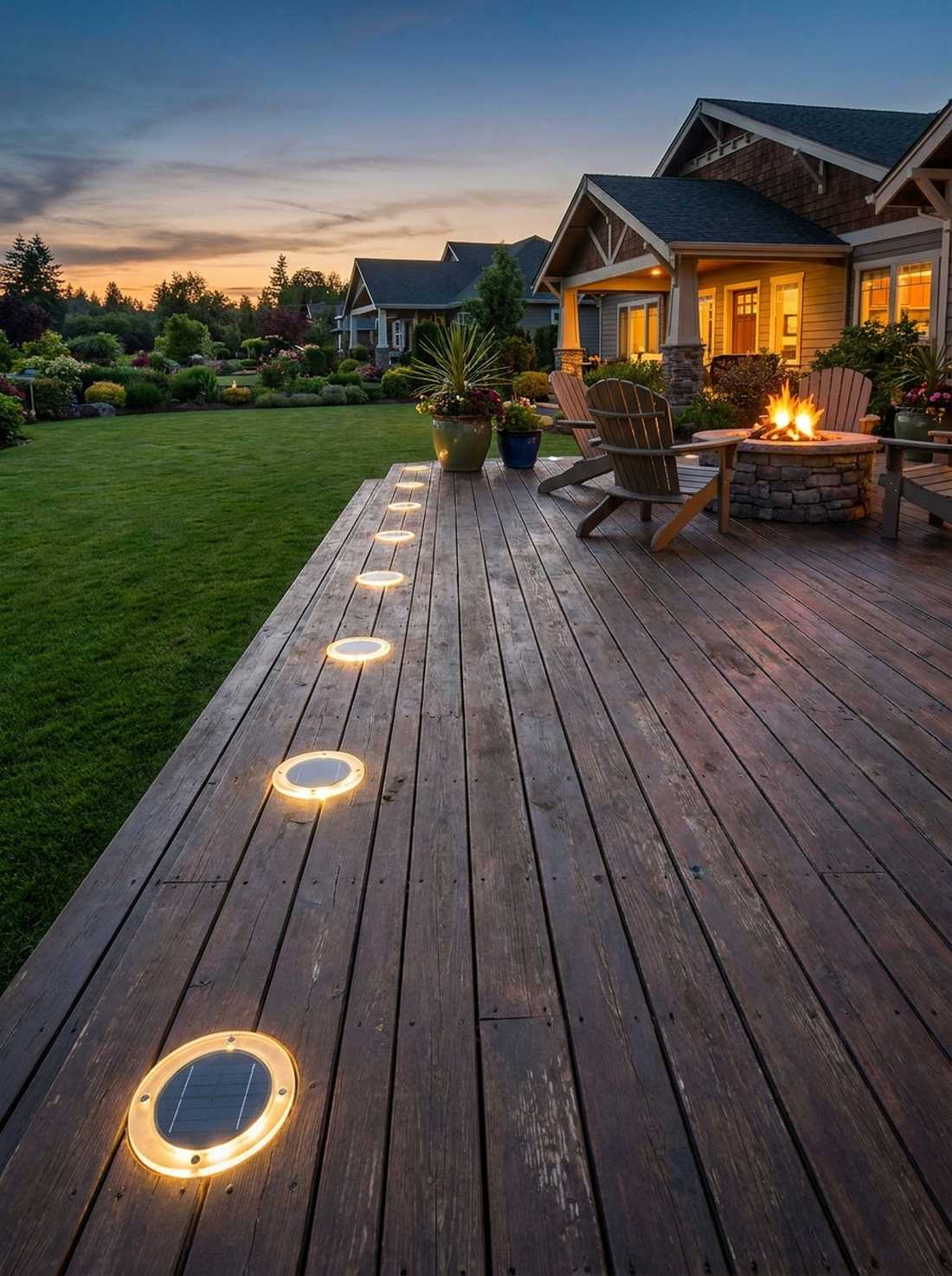 flush deck solar pavers