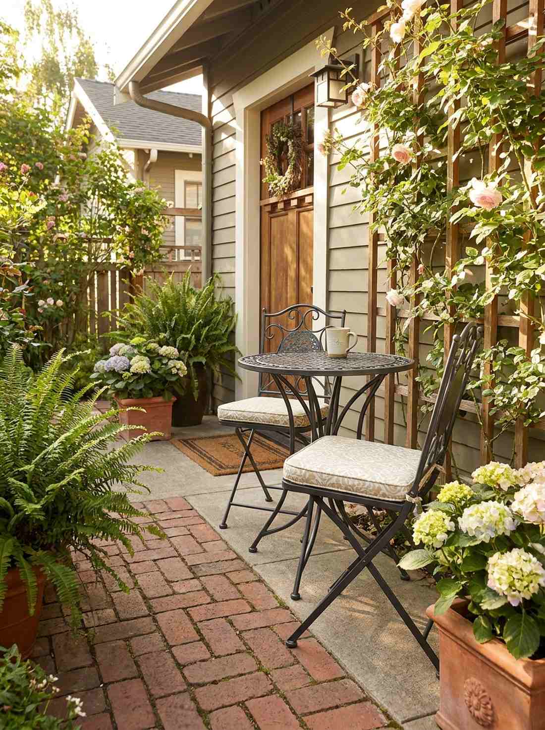 metal bistro sets