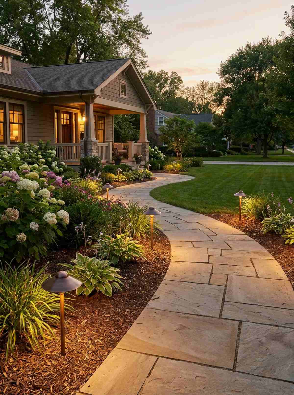 mushroom path lights