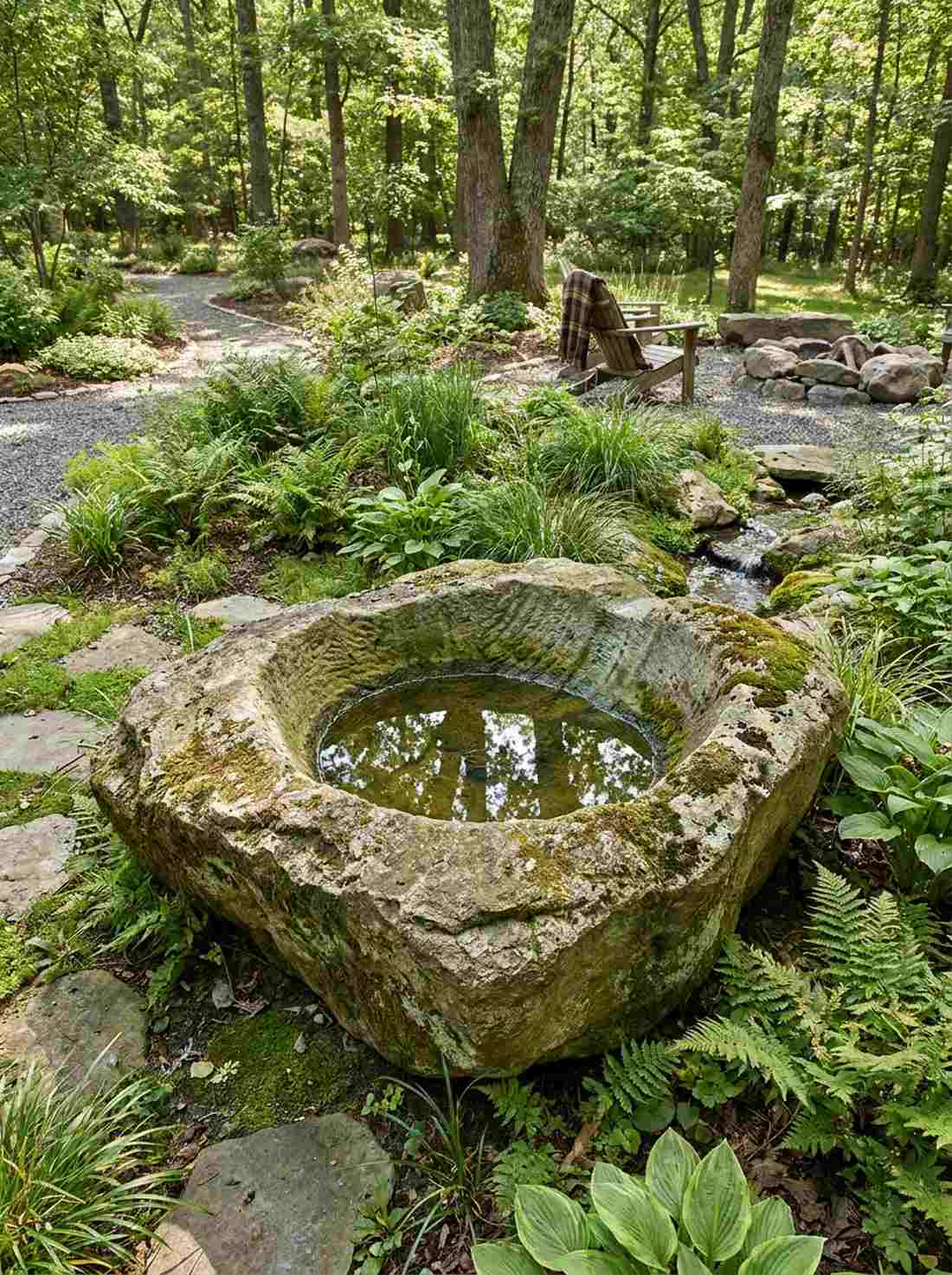 natural stone water basins
