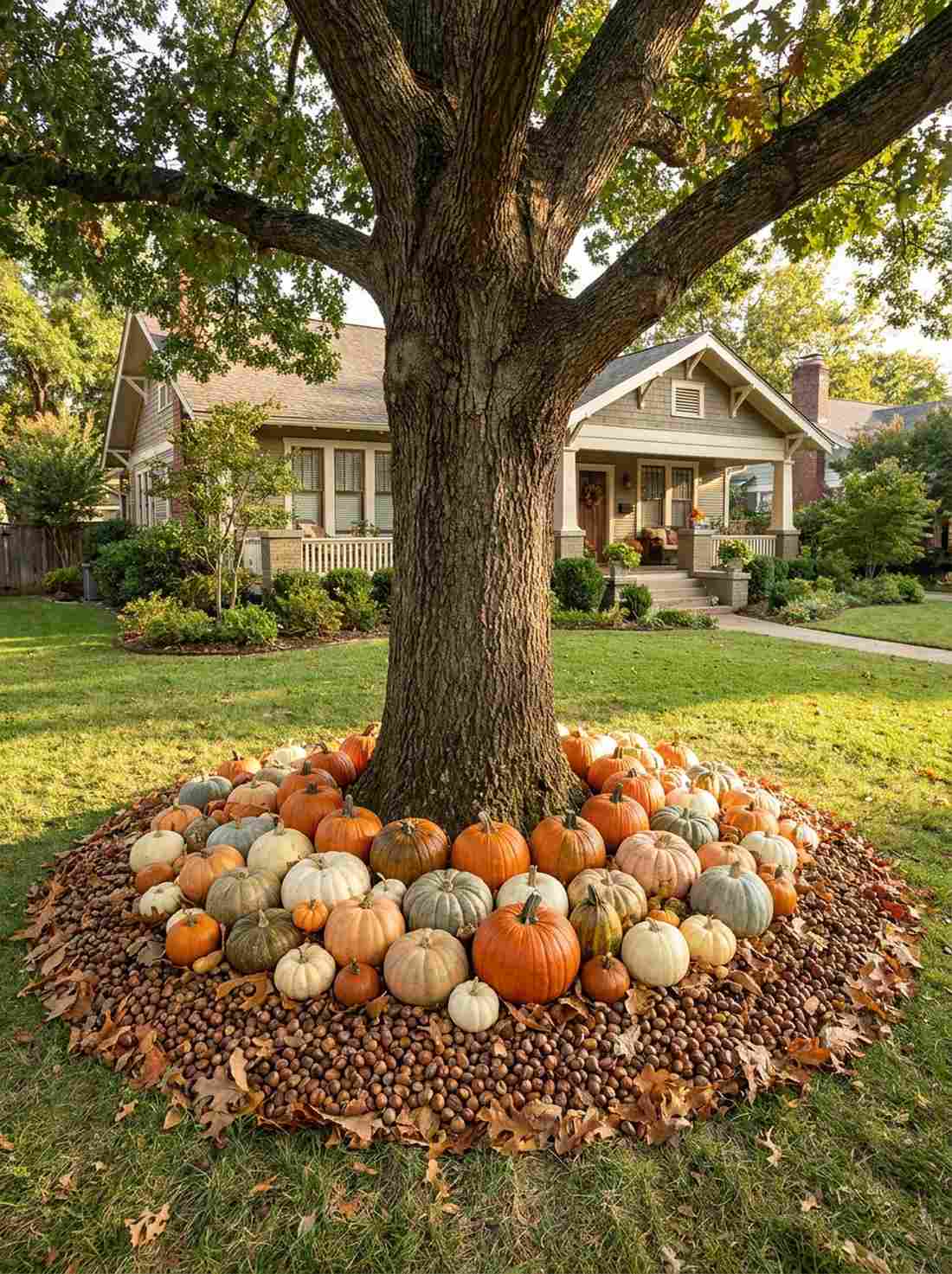 tree base circle