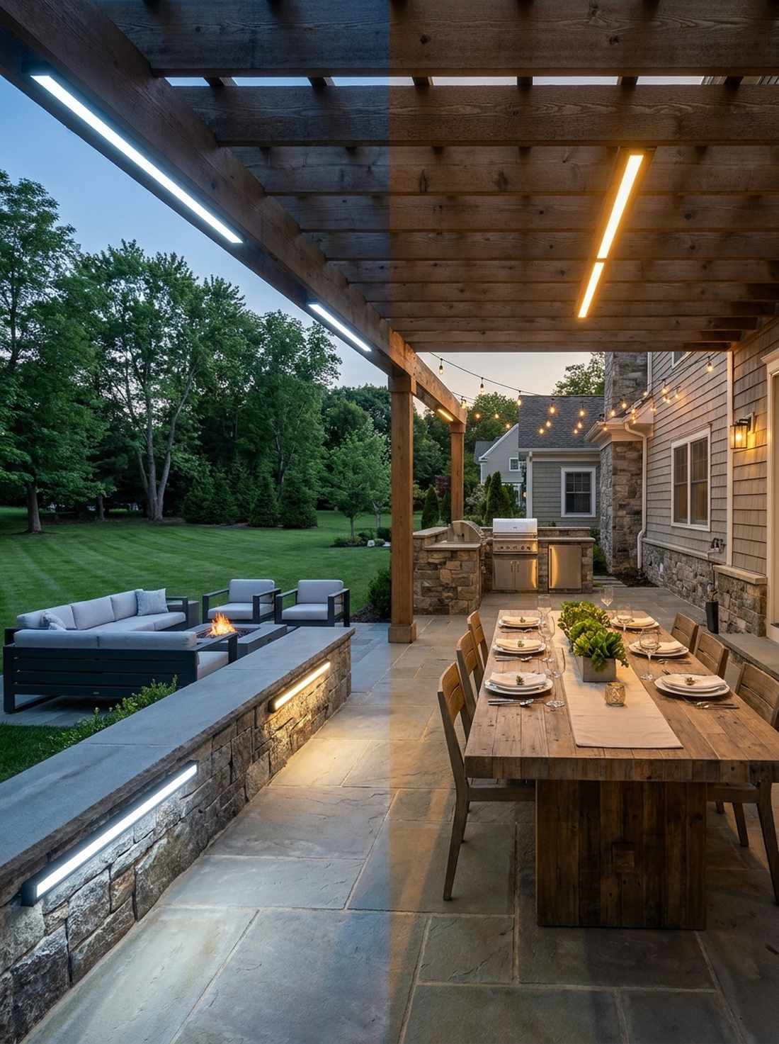 tunable white linear fixtures