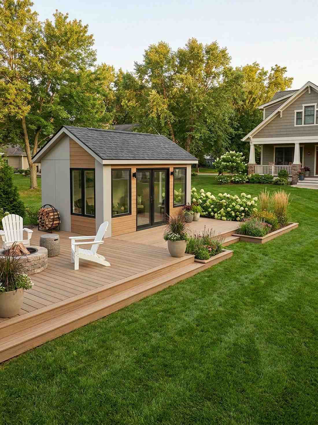composite material maintenance free shed