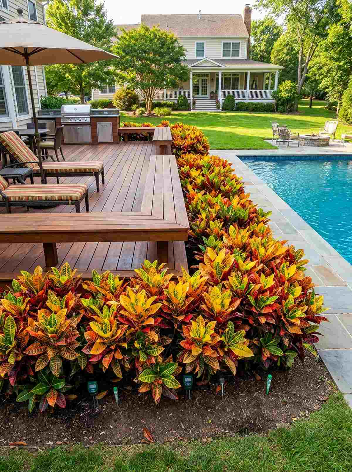 croton hedge