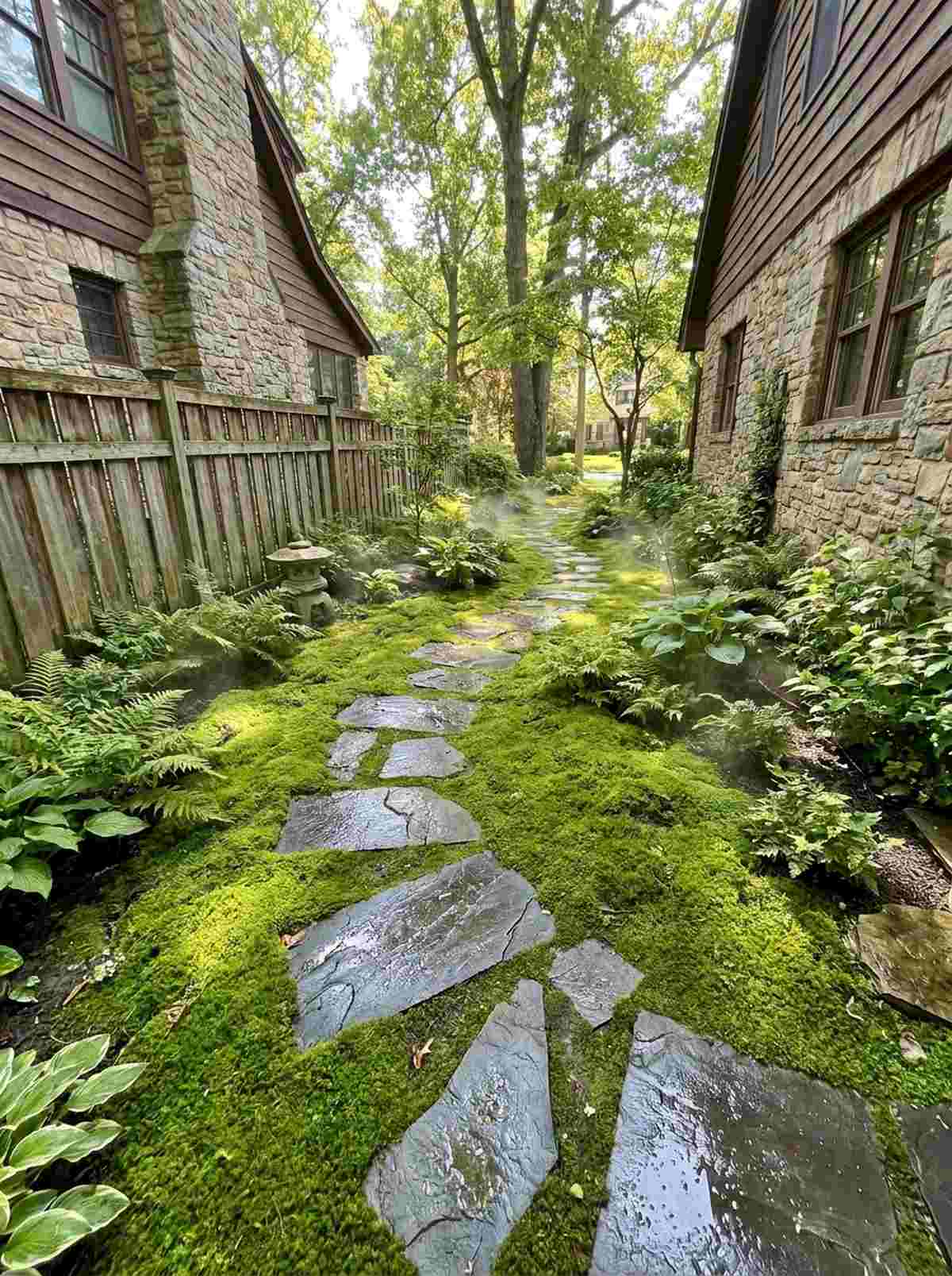 moss and stone tapestry