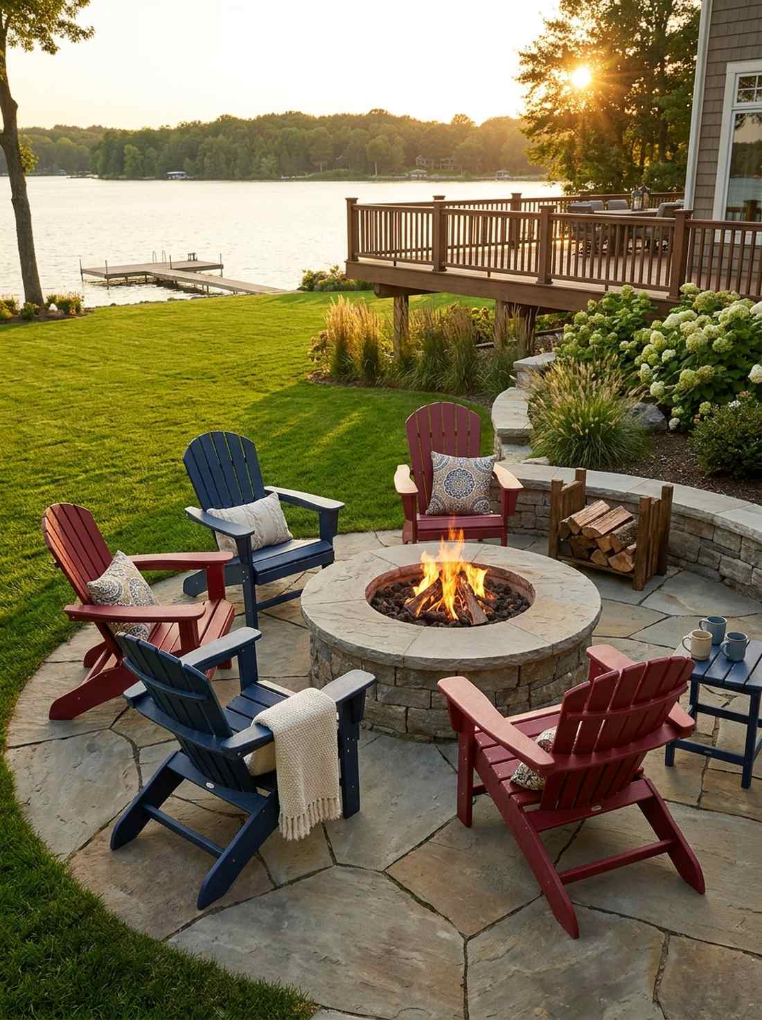 adirondack chair clusters